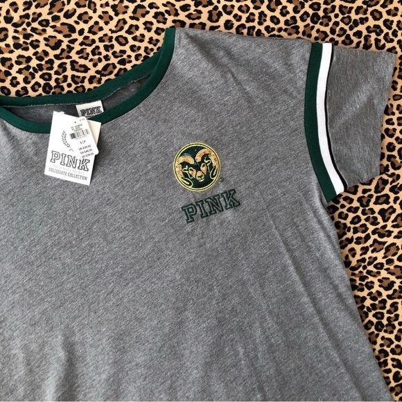 NWT Victoria’s Secret Pink Rams Colorado State Collegiate Collection Sequin Ram - Picture 7 of 7